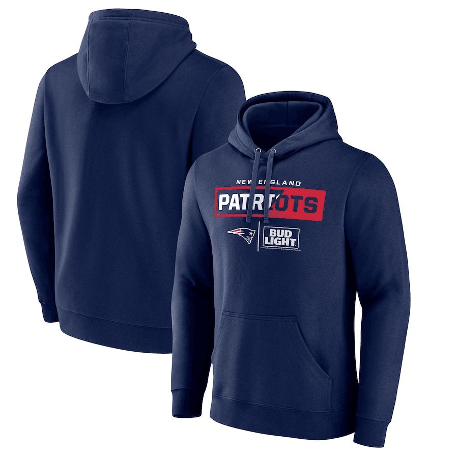 Men 2023 NFL New England Patriots blue Sweatshirt style 2